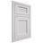Shiloh Cabinetry Beaded Inset Beaded Century Paintable Arctic Door