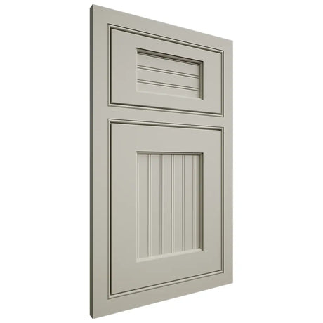 Shiloh Cabinetry Beaded Inset Beaded Century Paintable Clary Sage Door