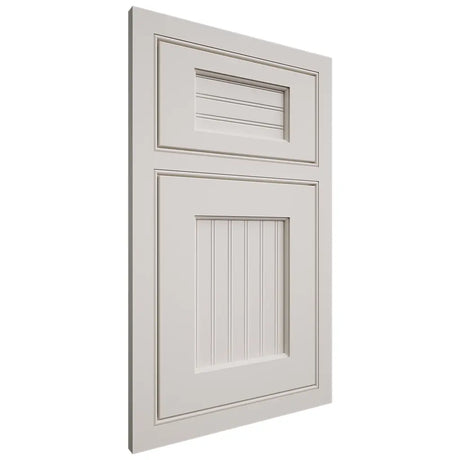 Shiloh Cabinetry Beaded Inset Beaded Century Paintable Eggshell Door