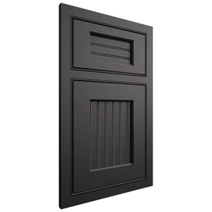 Shiloh Cabinetry Beaded Inset Beaded Century Paintable Iron Ore Door