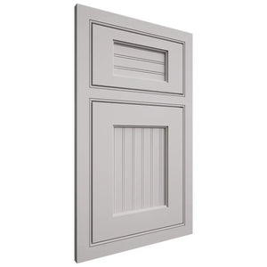 Shiloh Cabinetry Beaded Inset Beaded Century Paintable Light French Gray Door