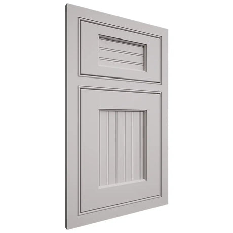 Shiloh Cabinetry Beaded Inset Beaded Century Paintable Light French Gray Door