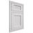 Shiloh Cabinetry Beaded Inset Beaded Century Paintable Polar Door