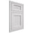 Shiloh Cabinetry Beaded Inset Beaded Century Paintable Pure White Door
