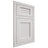 Shiloh Cabinetry Beaded Inset Beaded Century Paintable Soft White Door