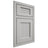 Shiloh Cabinetry Beaded Inset Beaded Century Paintable Unusual Gray Door