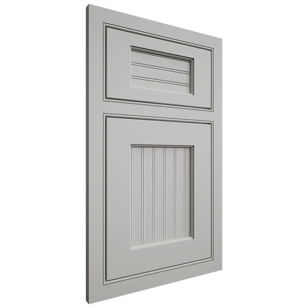 Shiloh Cabinetry Beaded Inset Beaded Century Paintable Unusual Gray Door