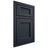 Shiloh Cabinetry Beaded Inset Beaded Century Poplar Plain Cut Hudson Door