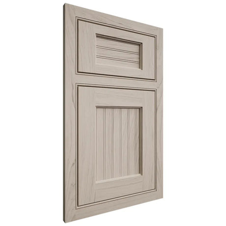 Shiloh Cabinetry Beaded Inset Beaded Century Poplar Plain Cut Seagull Door