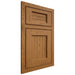 Shiloh Cabinetry Beaded Inset Beaded Century Red Oak Plain Cut Autumn Door