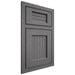 Shiloh Cabinetry Beaded Inset Beaded Century Red Oak Plain Cut Cadet Door