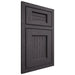 Shiloh Cabinetry Beaded Inset Beaded Century Red Oak Plain Cut Harbor Door