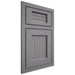 Shiloh Cabinetry Beaded Inset Beaded Century White Oak Plain Cut Sterling Door
