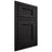 Shiloh Cabinetry Beaded Inset Beaded Century White Oak Quarter Sawn Espresso Door