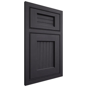 Shiloh Cabinetry Beaded Inset Beaded Century White Oak Quarter Sawn Harbor Door
