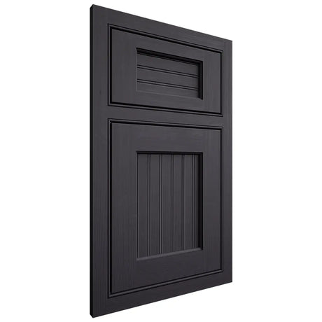Shiloh Cabinetry Beaded Inset Beaded Century White Oak Quarter Sawn Harbor Door