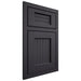 Shiloh Cabinetry Beaded Inset Beaded Century White Oak Quarter Sawn Harbor Door
