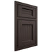 Shiloh Cabinetry Beaded Inset Beaded Century White Oak Quarter Sawn Morel Door