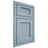 Shiloh Cabinetry Beaded Inset Beaded Century White Oak Quarter Sawn Sky Door