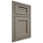 Shiloh Cabinetry Beaded Inset Beaded Century White Oak Quarter Sawn Thyme Door