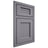 Shiloh Cabinetry Beaded Inset Beaded Century White Oak Rift Cut Cadet Door