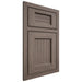 Shiloh Cabinetry Beaded Inset Beaded Century White Oak Rift Cut Clay Door