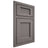 Shiloh Cabinetry Beaded Inset Beaded Century White Oak Rift Cut Flagstone Door