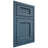 Shiloh Cabinetry Beaded Inset Beaded Century White Oak Rift Cut Hudson Door