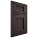 Shiloh Cabinetry Beaded Inset Beaded Century White Oak Rift Cut Morel Door