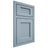 Shiloh Cabinetry Beaded Inset Beaded Century White Oak Rift Cut Sky Door