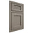 Shiloh Cabinetry Beaded Inset Beaded Century White Oak Rift Cut Thyme Door