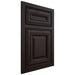 Shiloh Cabinetry Beaded Inset Bradford Alder Plain Cut Espresso Door