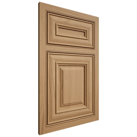 Shiloh Cabinetry Beaded Inset Bradford Alder Plain Cut Natural Door