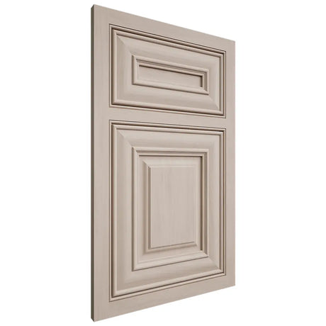 Shiloh Cabinetry Beaded Inset Bradford Alder Plain Cut White Sands Door