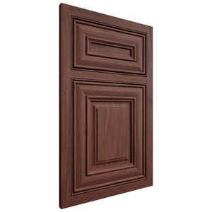 Shiloh Cabinetry Beaded Inset Bradford Cherry Plain Cut Bourbon Door