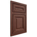 Shiloh Cabinetry Beaded Inset Bradford Cherry Plain Cut Bourbon Door