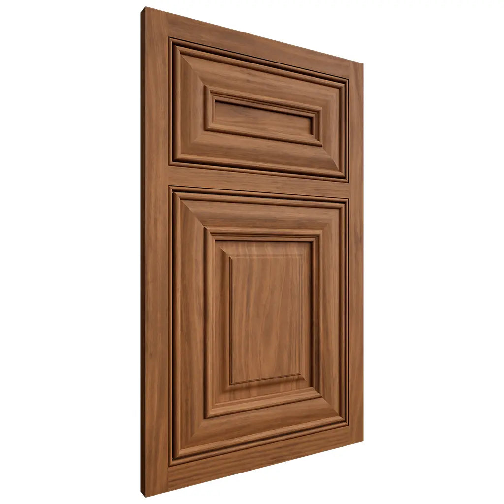 Shiloh Cabinetry Beaded Inset Bradford Cherry Plain Cut Coffee Door