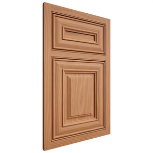 Shiloh Cabinetry Beaded Inset Bradford Cherry Plain Cut Natural Door