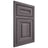 Shiloh Cabinetry Beaded Inset Bradford Hickory Plain Cut Cadet Door