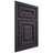 Shiloh Cabinetry Beaded Inset Bradford Hickory Plain Cut Harbor Door