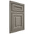 Shiloh Cabinetry Beaded Inset Bradford Maple Plain Cut Thyme Door