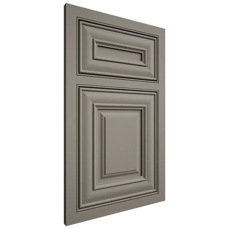 Shiloh Cabinetry Beaded Inset Bradford Maple Plain Cut Thyme Door