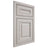 Shiloh Cabinetry Beaded Inset Bradford Paintable Amazing Gray Door