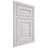 Shiloh Cabinetry Beaded Inset Bradford Paintable Arctic Door