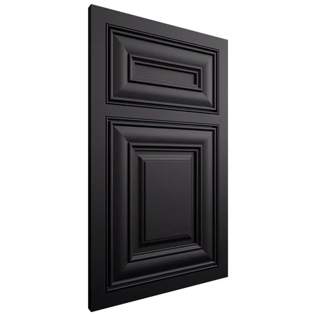 Shiloh Cabinetry Beaded Inset Bradford Paintable Black Door