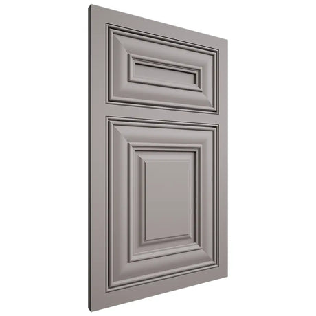 Shiloh Cabinetry Beaded Inset Bradford Paintable Dovetail Gray Door