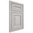 Shiloh Cabinetry Beaded Inset Bradford Paintable Mindful Gray Door
