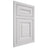 Shiloh Cabinetry Beaded Inset Bradford Paintable Polar Door