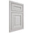 Shiloh Cabinetry Beaded Inset Bradford Paintable Repose Gray Door
