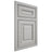 Shiloh Cabinetry Beaded Inset Bradford Paintable Unusual Gray Door